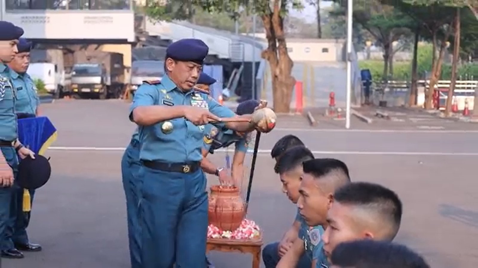 Danpushidrosal Saksikan Tradisi Penerimaan Paja AAL Angkatan Ke-68