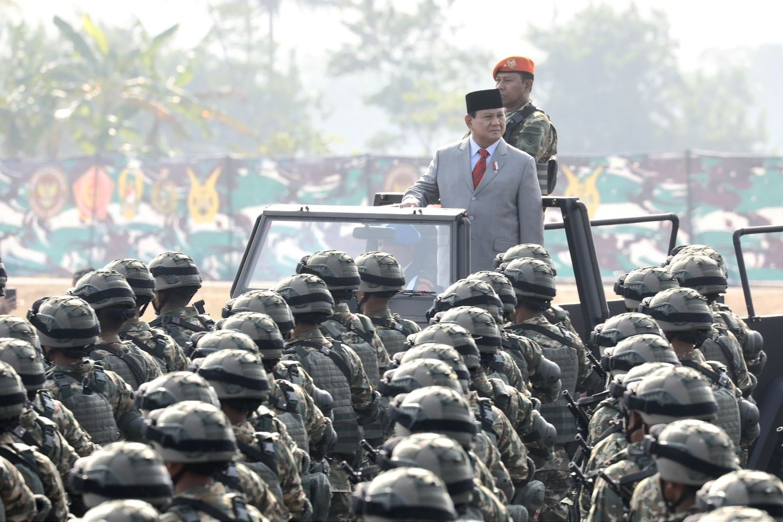 Menhan Prabowo Tetapkan 2.497 Komcad TNI TA. 2023