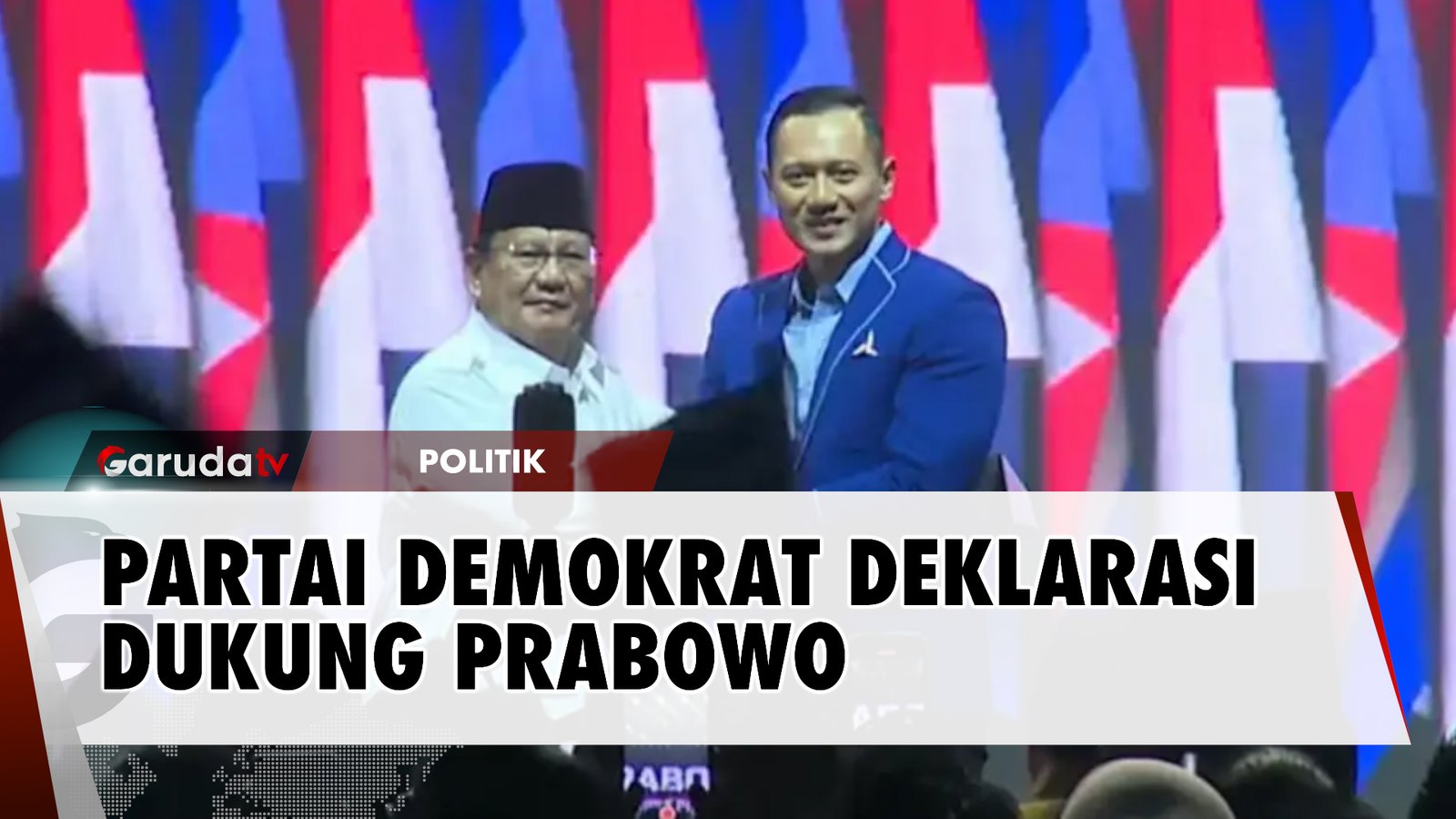 Sah! Partai Demokrat Resmi Dukung Prabowo di Pilpres 2024