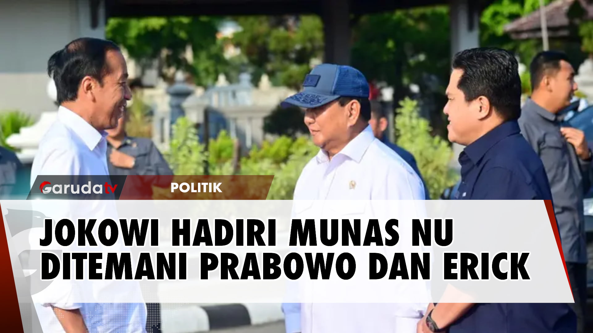 Melihat Kebersamaan Prabowo Bersama Presiden Jokowi Hingga Erick Thohir