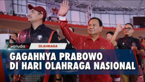 Menhan Prabowo Buka Acara Puncak Hari Olahraga Nasional ke-40