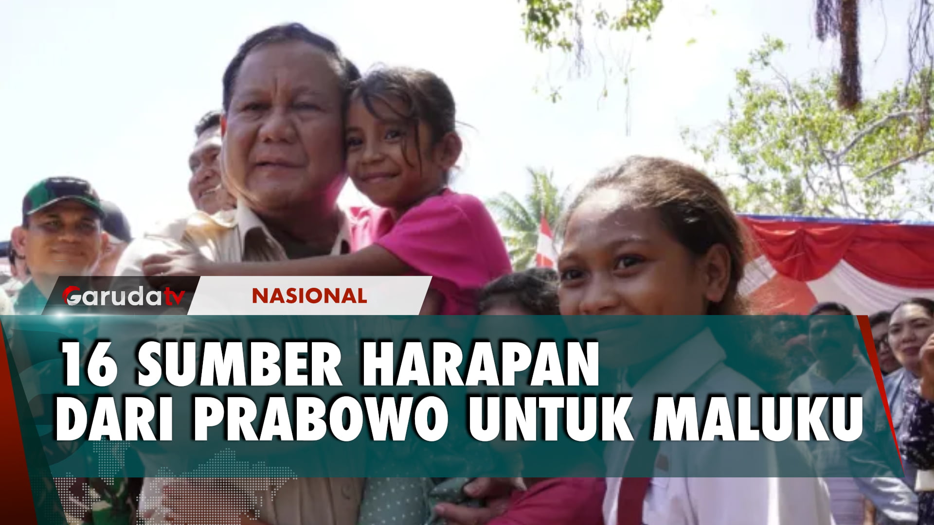 Menhan Prabowo Resmikan 16 Titik Air Bersih di Maluku