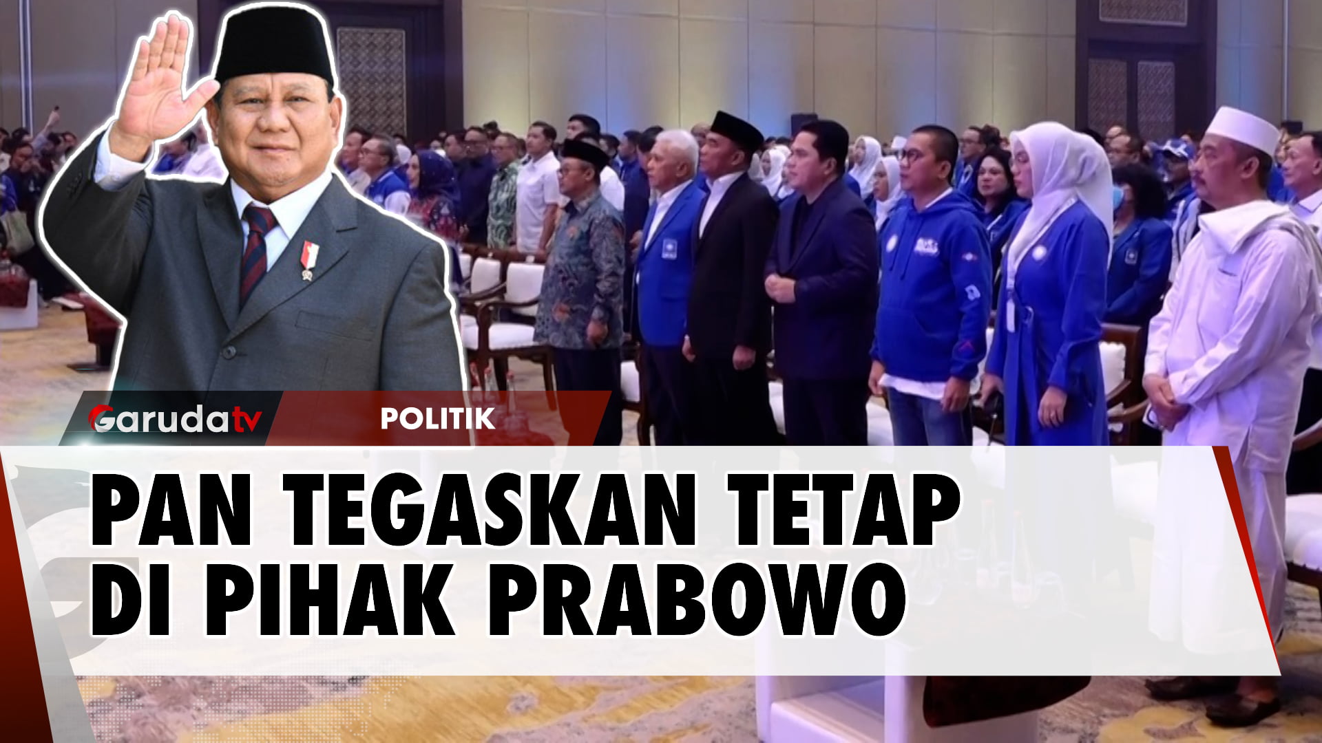 PAN Pilih Setia Bersama Prabowo Subianto dalam Pilpres 2024