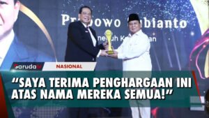 Penghargaan Tokoh Peneguh Kedaulatan Negara untuk Prabowo Subianto