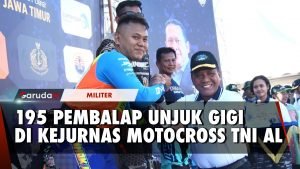 Tingkatkan Gairah Olahraga, TNI AL Gelar Kejurnas Motocross