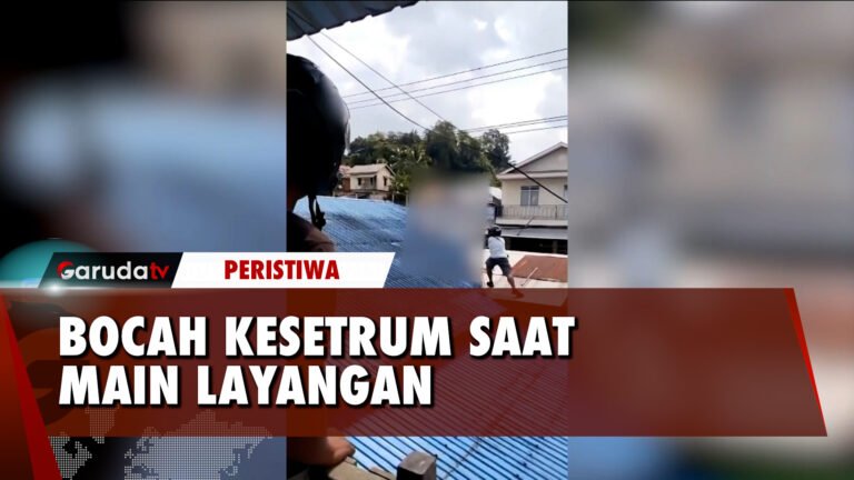 NGERI! Berniat Ambil Layangan, Bocah Ini Malah Tersengat Listrik