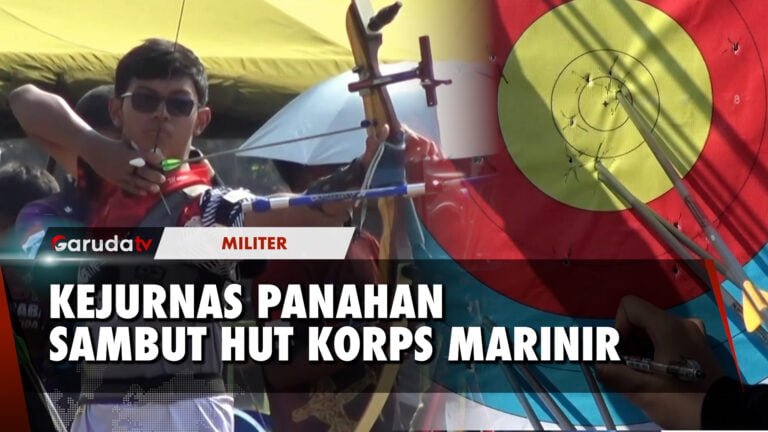 Sambut HUT ke-78, Korps Marinir TNI AL Gelar Kejurnas Panahan di Sidoarjo