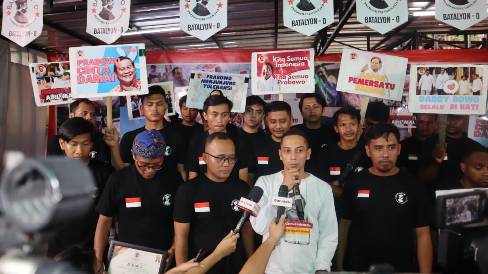 Prabowo Subianto Dapat Dukungan dari Batalyon-O