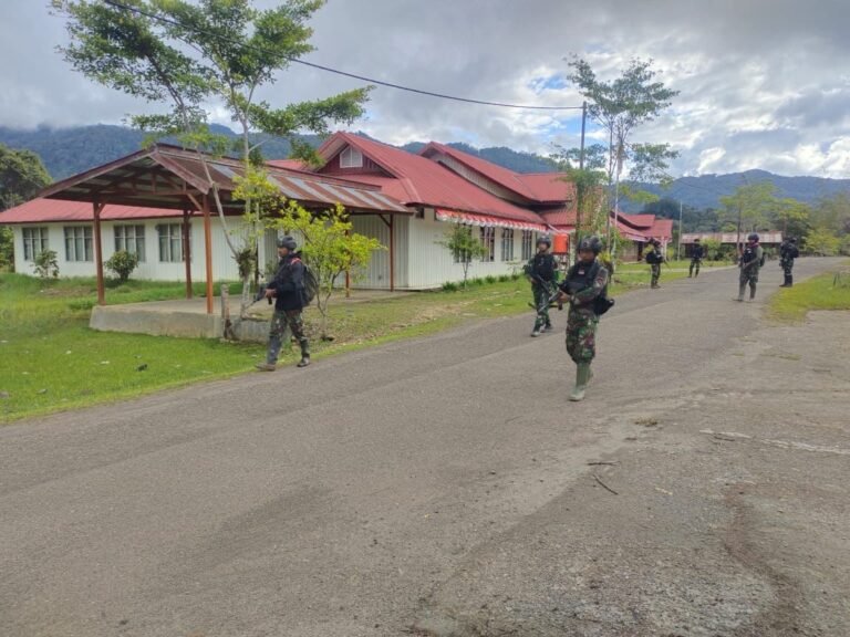 Tim Nanggala Babad Habis KST Papua di Pegunungan Bintang Papua