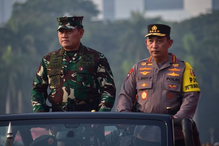 Dankormar Hadiri Apel Gelar Pasukan Pengamanan KTT Ke - 43 Asean Di Monas