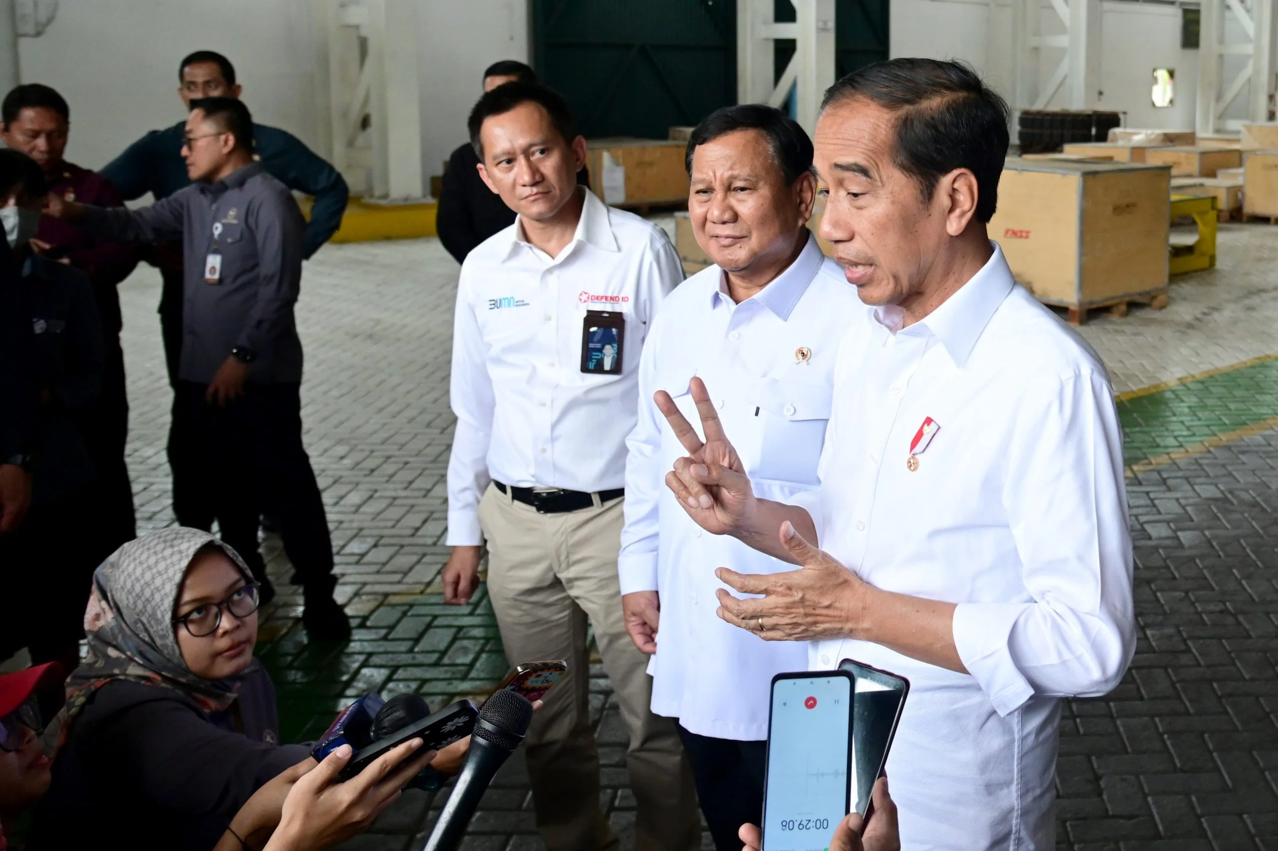 Prabowo Dituding Cekik Wamentan, Presiden Jokowi: Setahu Saya Tidak Pernah Terjadi