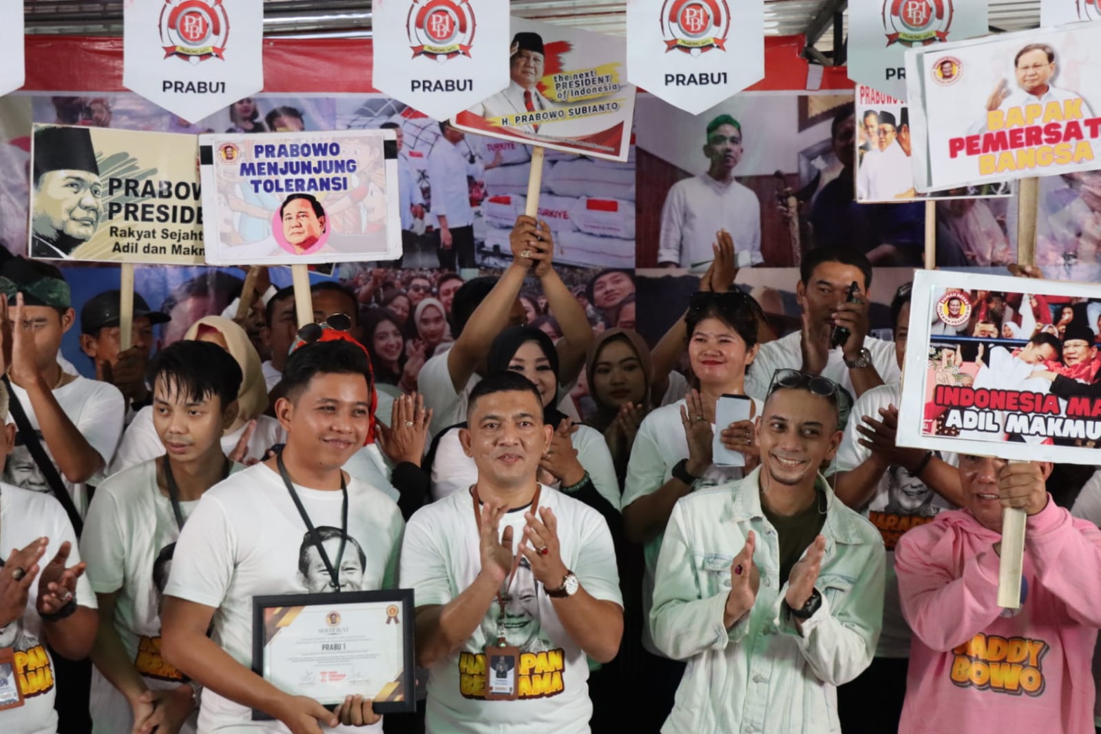 Resmi Dukung Prabowo, Relawan Prabowo Satu : "Kami Siap Sumbangkan 10 Juta Suara di 2024"
