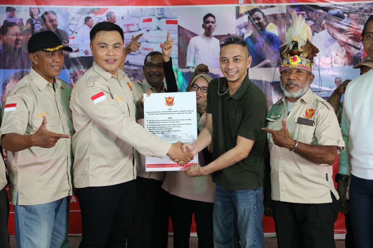 Resmi Dukung Prabowo, RGP 08 : "Kami Bangga Dengan Visi-Misi yang Ditawarkan Pak Prabowo"