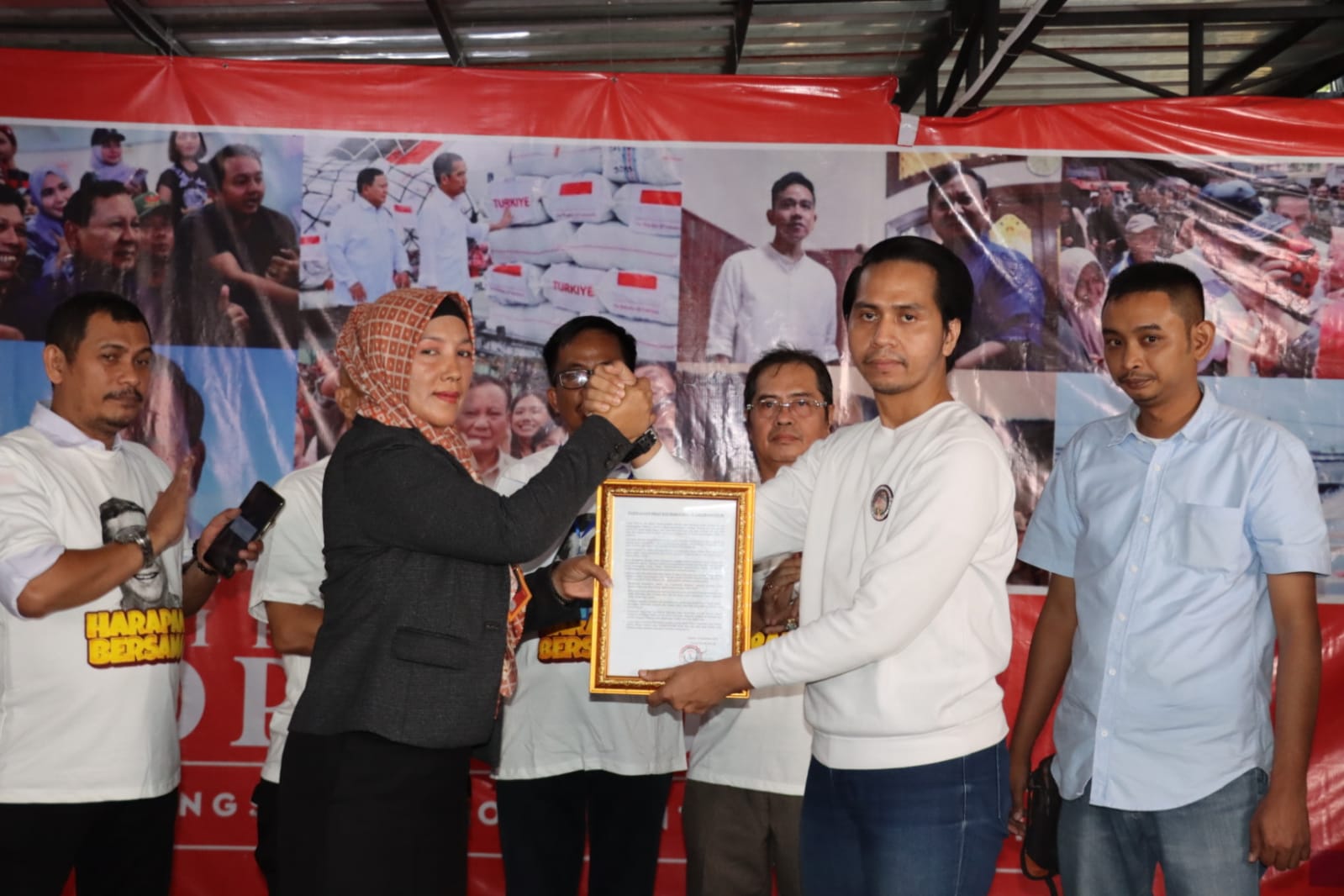 Relawan Tunas Prabowo 08 Deklarasi Dukung Prabowo Subianto di Pilpres 2024