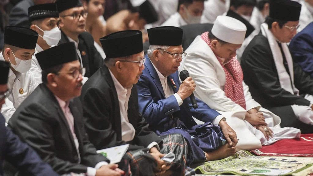 Pesan Wapres Maruf Amin Ciptkan Pemliu Damai Tanpa Perpecahan