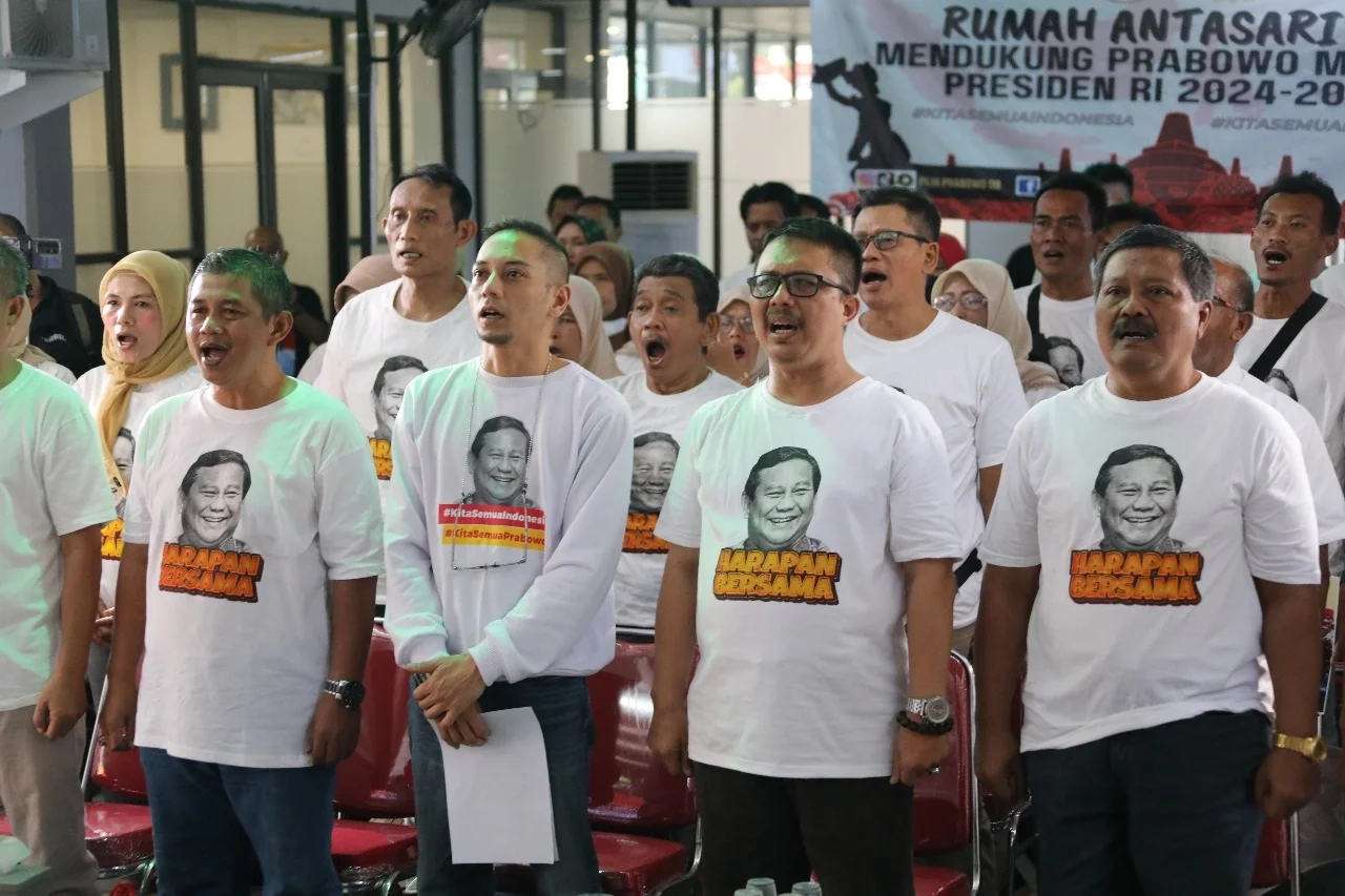 Rumah Antasari 08 Resmi Deklarasi Dukung Prabowo di Pilpres 2024