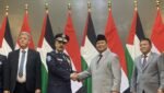 Menhan Prabowo Subianto Kedatangan Tamu Kehormatan dari Palestina