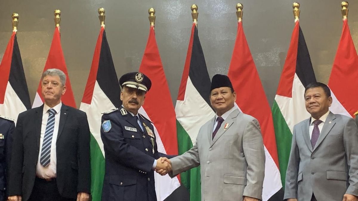 Menhan Prabowo Subianto Kedatangan Tamu Kehormatan dari Palestina