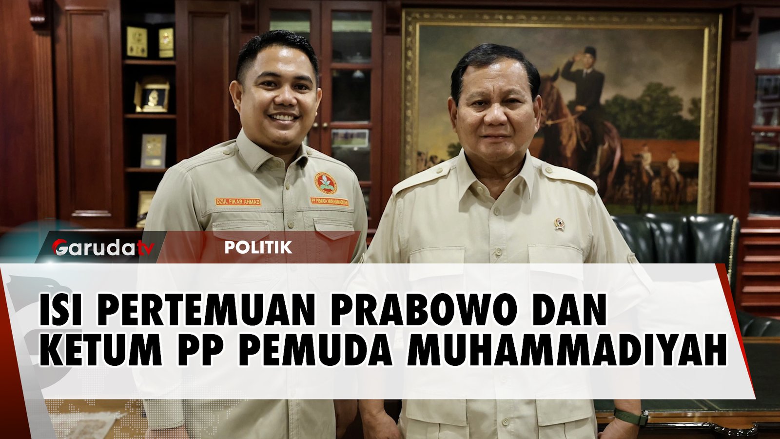 Prabowo Dan Ketum PP Pemuda Muhammadiyah, Bahas Apa??