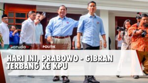 Hari Ini Prabowo-Gibran Mendaftar ke KPU, Gerindra Minta Doa Restu