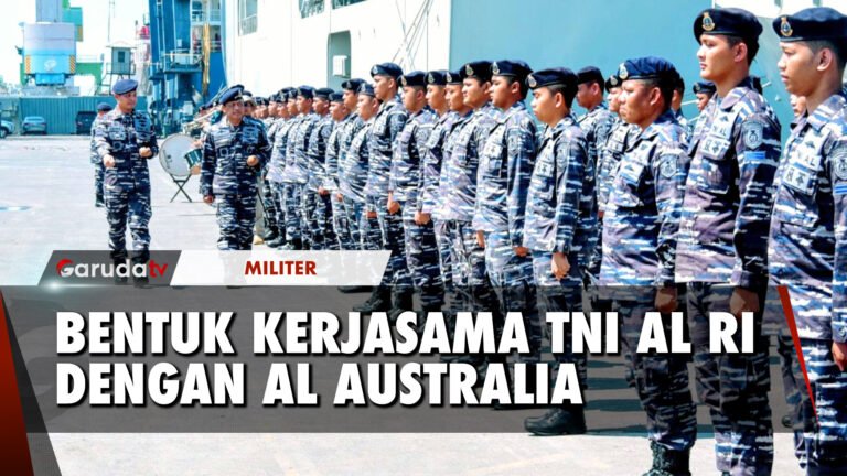 Keseruan TNI AL Indonesia Latihan Bersama TNI AL Australia di ZEE