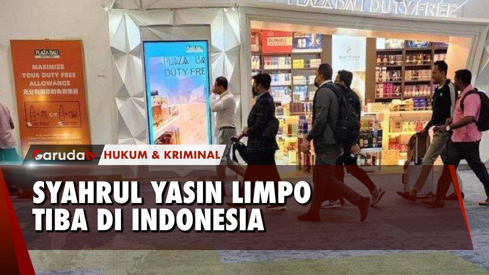 Syahrul Yasin Limpo Telah Tiba di Indonesia Usai Dikabarkan 'Hilang'