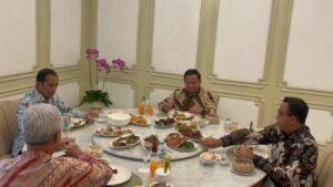 Presiden Jokowi Undang Tiga Bacapres Makan Siang, Prabowo: Ada Soto, Lontong dan Cumi-cumi