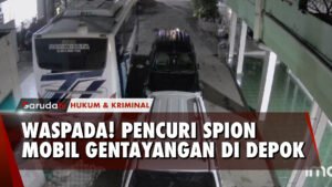 NGERIIIII Kota Depok Kembali Dihantui Pencuri Spion Mobil