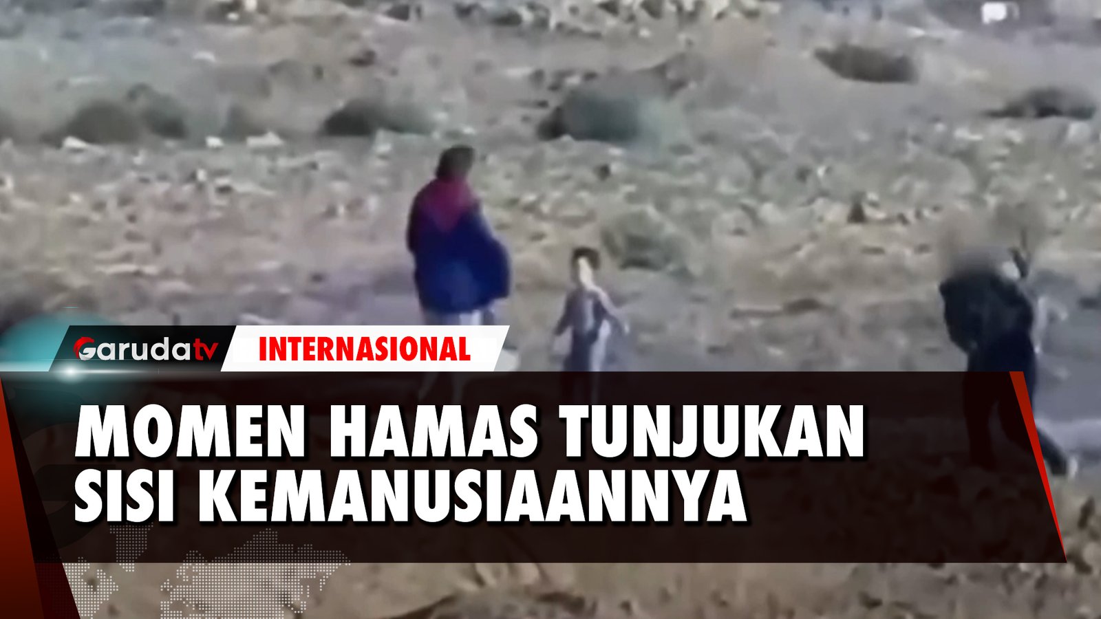 Detik-Detik Hamas Bebaskan Sandera Seorang Ibu dan Anak Warga Israel