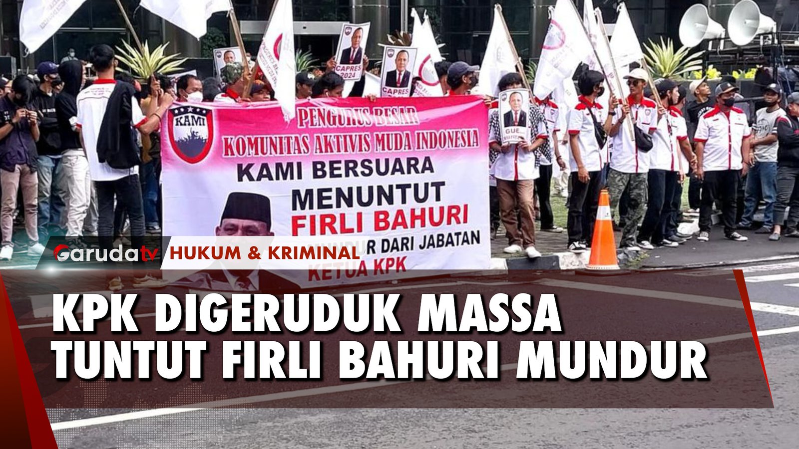 KPK Didemo Mahasiswa, Ketua KPK Firli Bahuri Diminta Mundur dari Jabatannya!