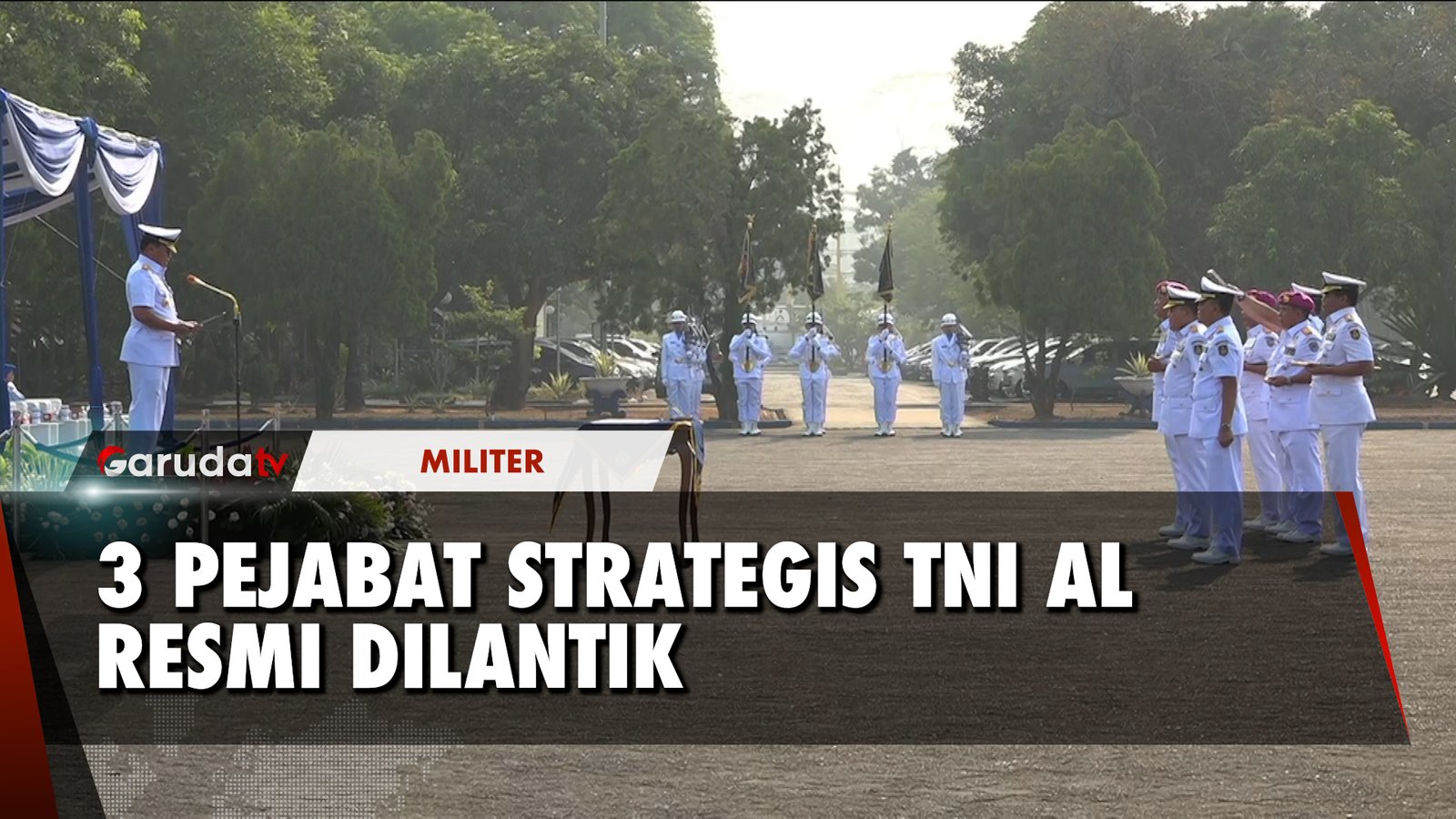 KSAL Laksamana Muhammad Ali Pimpin Sertijab 3 Pejabat TNI AL