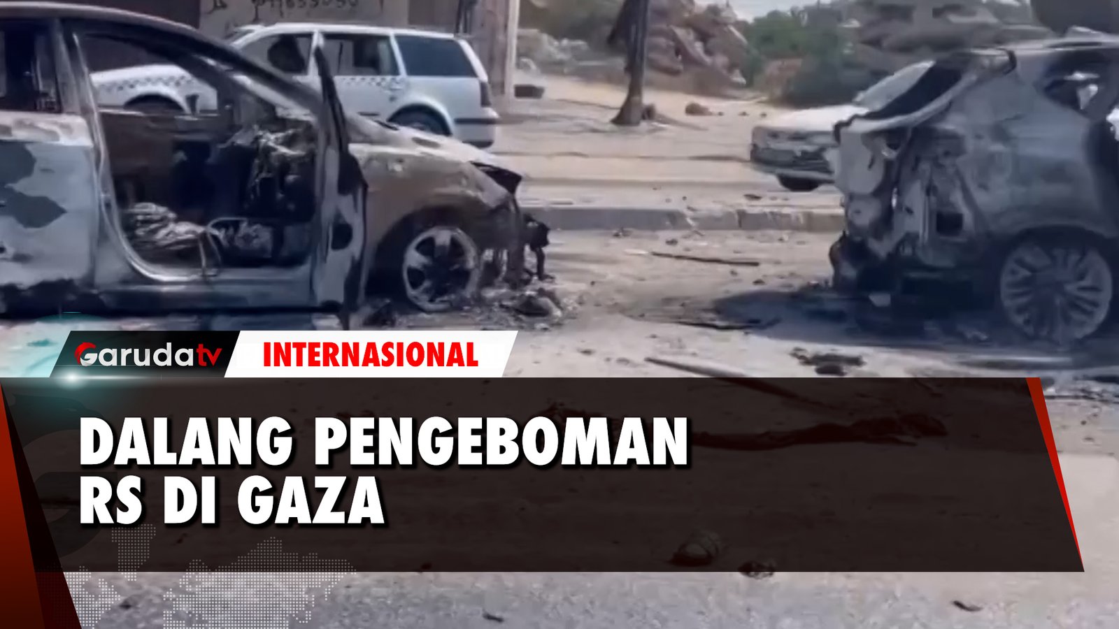 Indonesia Kecam Serangan Bom ke Rumah Sakit Gaza