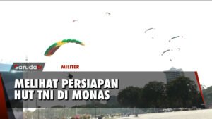 Jelang HUT ke-78 TNI gelar Gladi Bersih di Silang Monas