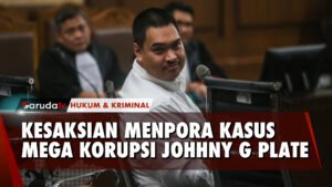 Kesaksian Menpora Dito Ariotedjo Terkait Mega Korupsi 8 Miliar Johhny G Plate