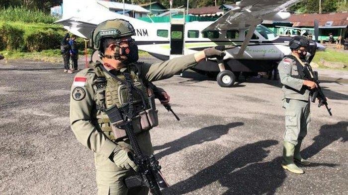 Biadab, Satgas Damai Cartenz Dihujani Peluru KST Papua