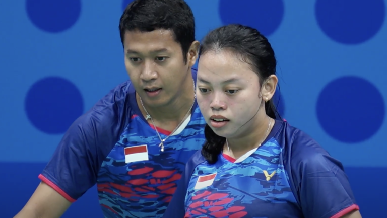 Ganda Campuran Indonesia Fredy S / Khalimatus S Kalahkan India di Badminton APG 2022