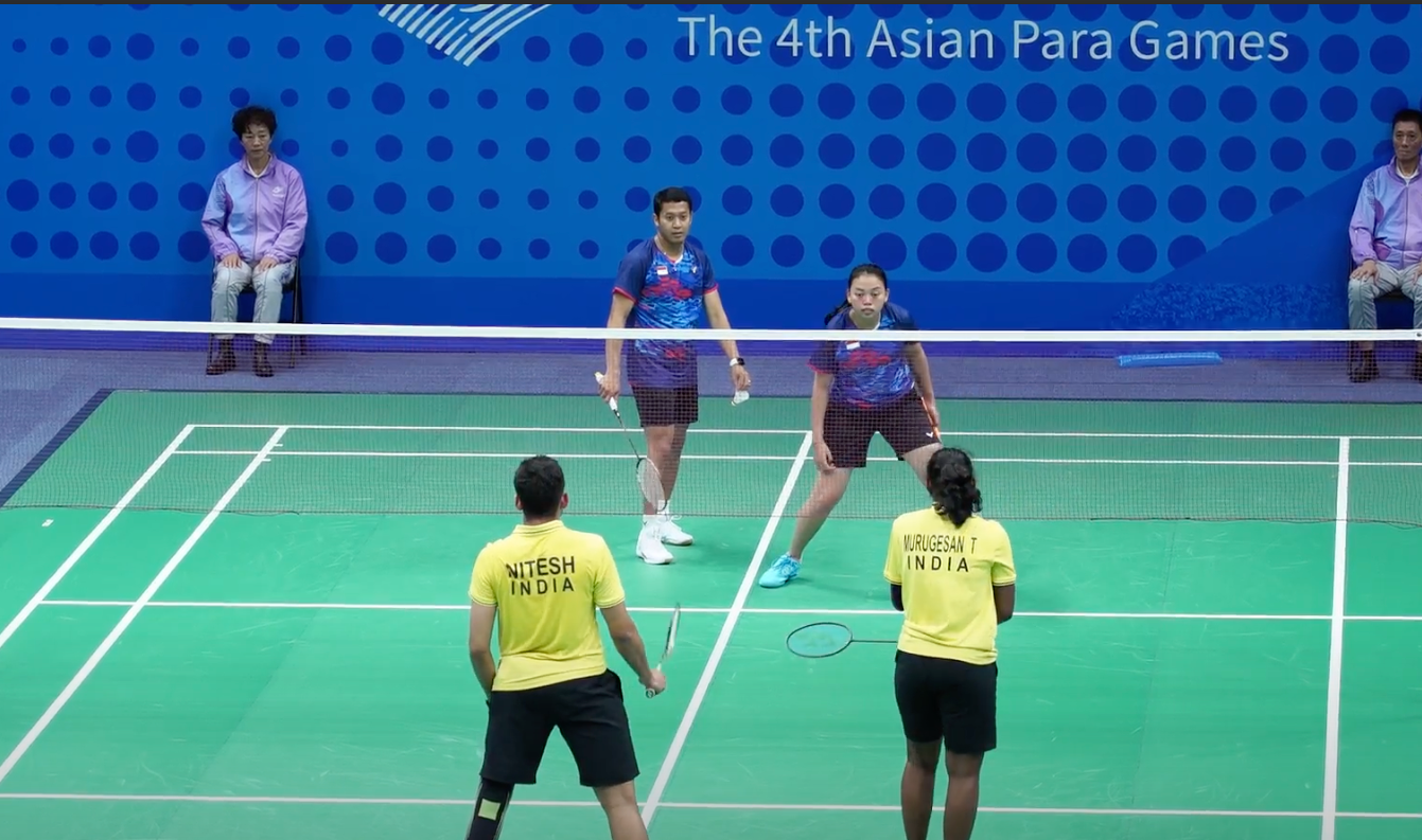 Ganda Campuran Indonesia Fredy S / Khalimatus S Kalahkan India di Badminton APG 2022