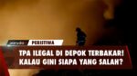 TPA di Depok Terbakar! Penyebab Masih Belum Diketahui