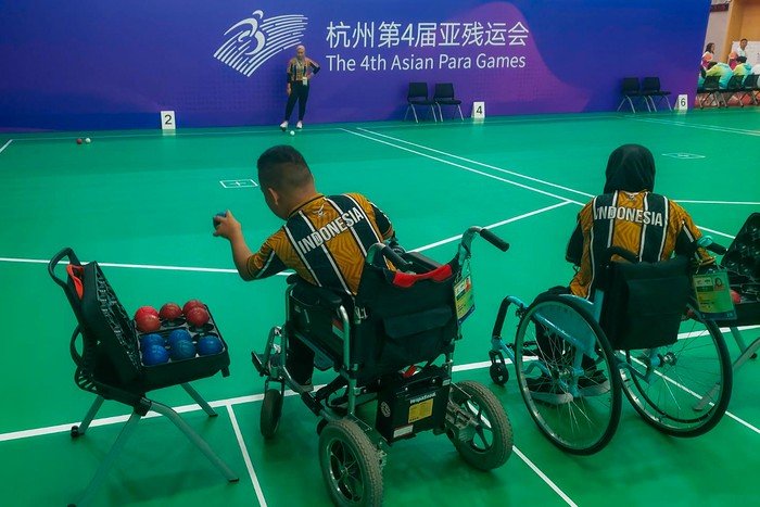 Atlet Indonesia Bertekad Raih Emas di Cabor Boccia Asian Para Games 2022