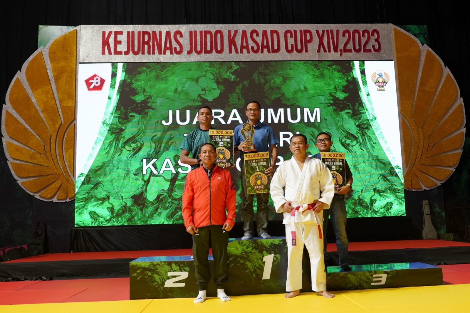 Pengprov DKI Jadi Pemenang, Kejurnas Judi KSAD Cup XIV Resmi Ditutup