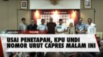 KPU Tetapkan 3 Paslon Peserta Pemilu 2024
