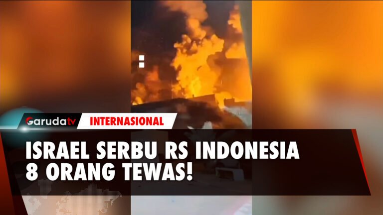 RS Indonesia Di Gaza Dikepung Dan Bombardir Israel