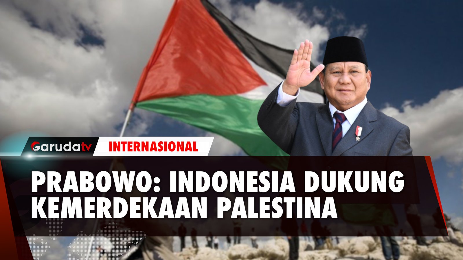 Bahas Politik Luar Negeri, Prabowo Subianto Ungkap Dukungannya untuk Palestina