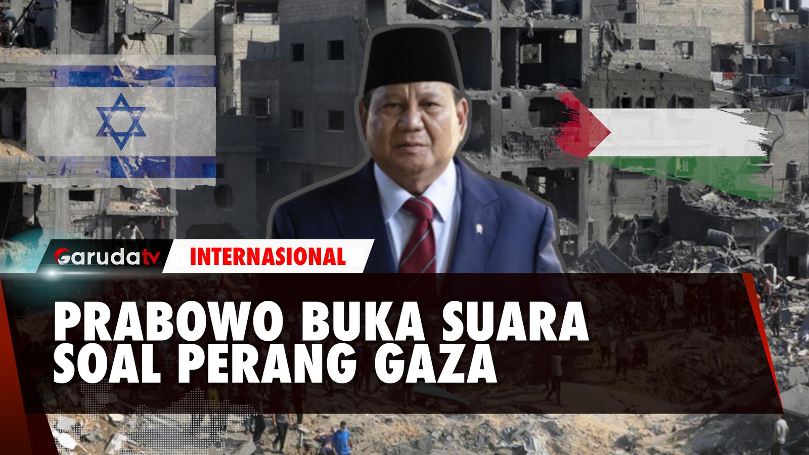 Prabowo Ungkap Dampak Perang Gaza Terhadap Indonesia