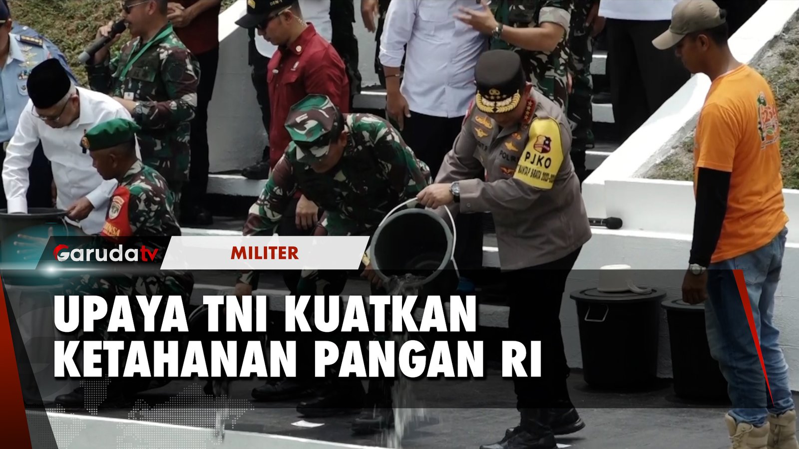 Panglima TNI Gelar Gerakan Nasional Ketahanan Pangan di 385 Titik