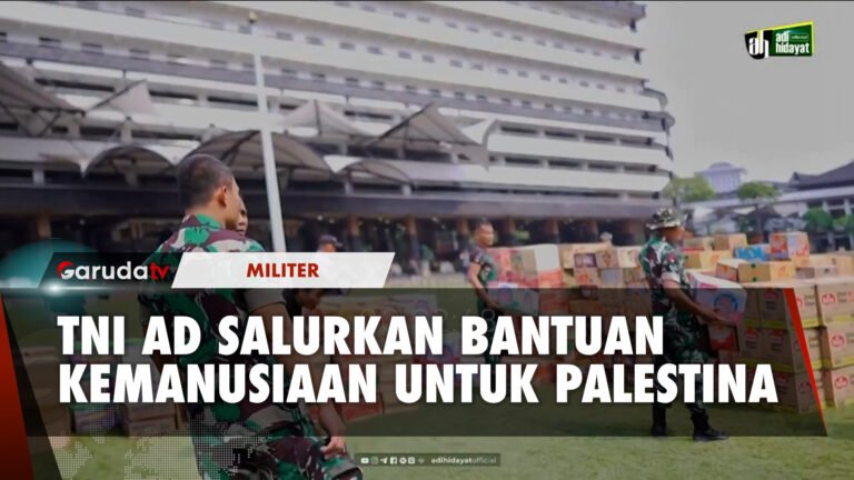 TNI AD Gandeng UAH dan Baznas Salurkan Bantuan ke Palestina