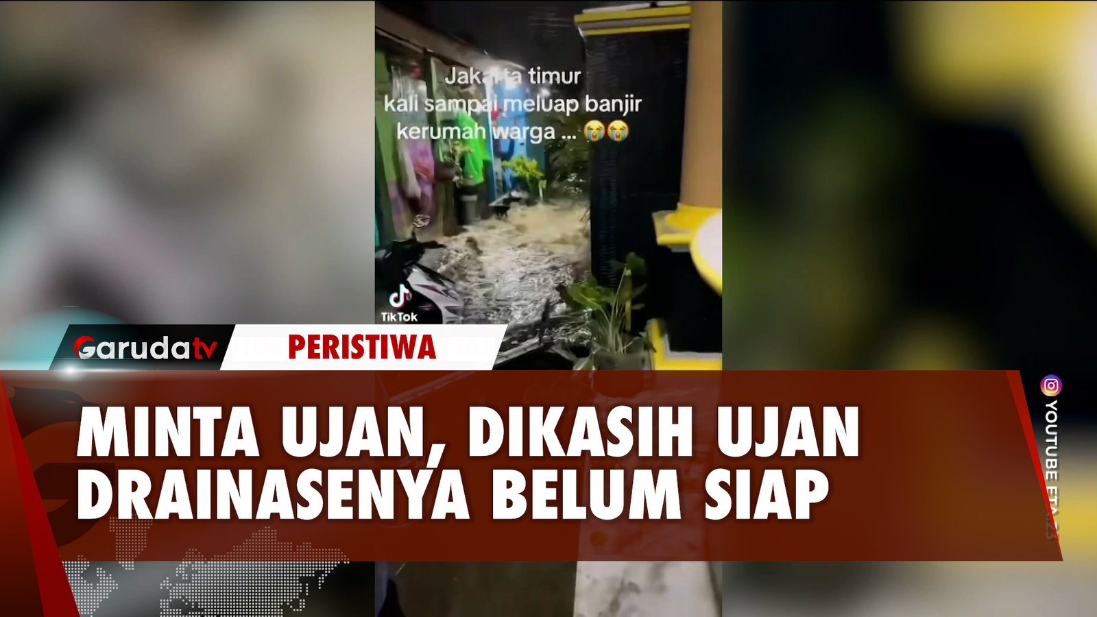 Drainase Buruk, Ruas Jalan Ibukota Banyak Tergenang Air