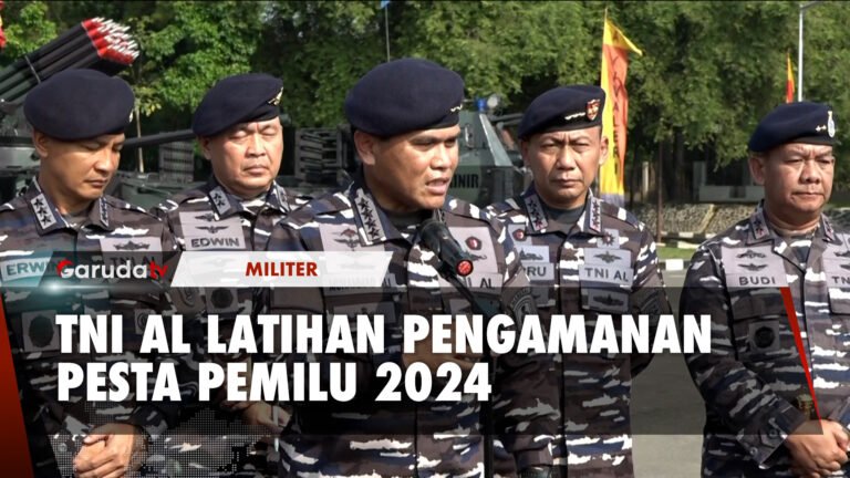 Wujud Kesiapan TNI AL Dukung Pesta Demokrasi Indonesia