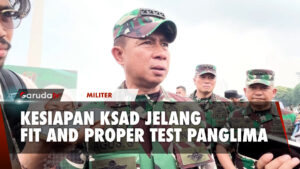 KSAD Jenderal Agus Subiyanto Siap Jalani Fit and Proper Test Panglima TNI