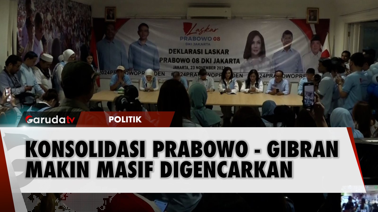 Konsolidasi Paslon Prabowo - Gibran Terus Digencarkan Jelang Pemilu